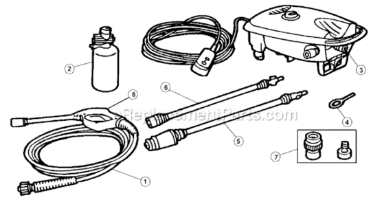 Part Location Diagram of RO-ADD101 Dirt Devil Filter, Plastic Dd1400Lt